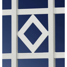 Load image into Gallery viewer, 59-inch Outdoor Weather Resistant White Vinyl Garden Trellis