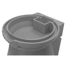 Load image into Gallery viewer, Grey Granite 65 Gallon Plastic Urn Rain Barrel with Planter Top