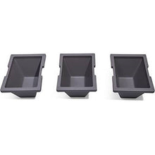 Load image into Gallery viewer, Espresso Rectangular Plastic Raised Garden Bed Planter Box with Removeable Trays