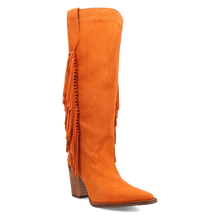 Load image into Gallery viewer, Dingo Twister - Women's Suede Leather Cowgirl Boots