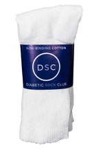 Load image into Gallery viewer, Women's Cotton Diabetic Crew Socks (Assorted)
