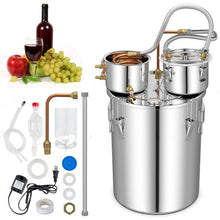 Load image into Gallery viewer, 10 Gallon Stainless Steel Alcohol Still Fermenting / Distilling Kit