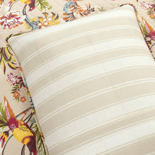 Load image into Gallery viewer, Full/Queen Size 3 PCS Lightweight Peacocks Polyester Quilt Set Tan