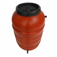 Load image into Gallery viewer, Terra Cotta Red HDPE Plastic 55-Gallon Rain Barrel with Spigot