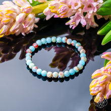 Load image into Gallery viewer, Empath’s Shield – Aqua Terra Jasper Bracelet | 6mm