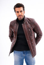 Load image into Gallery viewer, The Modena Quilted Leather Men Jacket