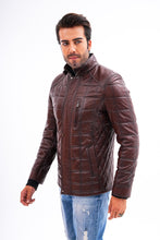 Load image into Gallery viewer, The Modena Quilted Leather Men Jacket