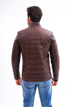 Load image into Gallery viewer, The Modena Quilted Leather Men Jacket