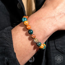 Load image into Gallery viewer, Quiet My Mind – Ocean Jasper Bracelet