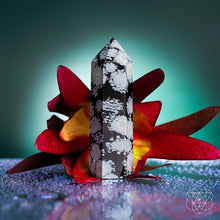 Load image into Gallery viewer, Spiritual Bodyguard - Snowflake Obsidian Point