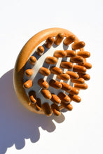 Load image into Gallery viewer, Bamboo Stimulating Scalp Massager