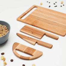 Load image into Gallery viewer, Safe Cutting Board and Knives