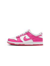 Load image into Gallery viewer, Nike Big Kids Dunk Low - Laser Fuchsia