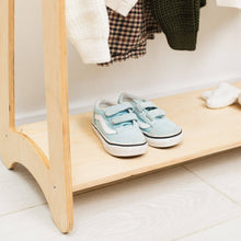 Load image into Gallery viewer, Wooden Clothing Rack