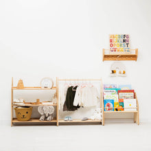 Load image into Gallery viewer, Wooden Clothing Rack