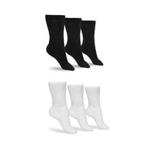 Load image into Gallery viewer, Men's Cotton Diabetic Crew Socks (Assorted)