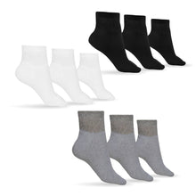 Load image into Gallery viewer, Women's Cotton Diabetic Ankle Socks (Assorted)