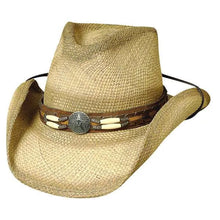 Load image into Gallery viewer, Bullhide Dundee - Shapeable Straw Cowboy Hat