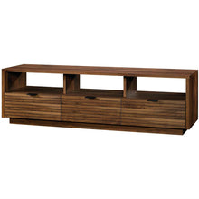 Load image into Gallery viewer, Modern Walnut Finish TV Stand Entertainment Center - Fits up to 70-inch TV