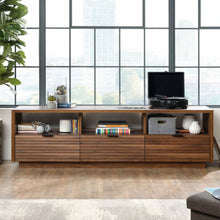 Load image into Gallery viewer, Modern Walnut Finish TV Stand Entertainment Center - Fits up to 70-inch TV