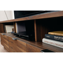 Load image into Gallery viewer, Modern Walnut Finish TV Stand Entertainment Center - Fits up to 70-inch TV