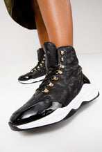 Load image into Gallery viewer, The Cambridge Black Quilted Leather Ankle Women Boot Final Sale!