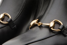 Load image into Gallery viewer, The Bukres Black Leather Block Heel Women Boot