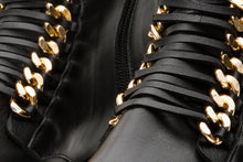 Load image into Gallery viewer, The Tuna Black Leather Mid Calf Women Boot