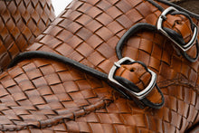 Load image into Gallery viewer, The Turan Brown Woven Double Monk Strap Dress Men Shoe