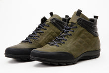 Load image into Gallery viewer, The Riga Green Suede Leather Casual Lace-Up Men Boots Final Sale!