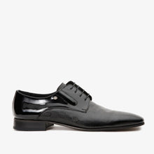 Load image into Gallery viewer, The San Severo Black Patent Leather Derby Men Shoe