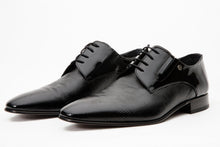 Load image into Gallery viewer, The San Severo Black Patent Leather Derby Men Shoe