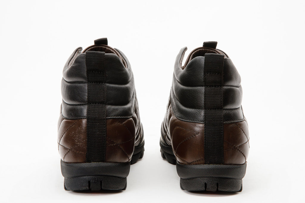 The Riga Brown Leather Casual Lace-Up Men Boots Final Sale!