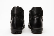 Load image into Gallery viewer, The Houston Leather Black Lace-Up Casual Men Boot with a Zipper