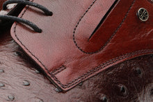 Load image into Gallery viewer, The Porto Alegre Burgundy Leather Derby Men Shoe
