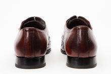 Load image into Gallery viewer, The Porto Alegre Burgundy Leather Derby Men Shoe