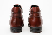 Load image into Gallery viewer, The Montreal Burgundy Leather Casual Zip-Up Ankle Men Boot