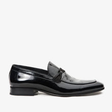 Load image into Gallery viewer, The Dodoma Black Patent  Leather Loafer Men Shoe