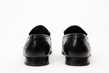 Load image into Gallery viewer, The Johannesburg Black Leather Dress Loafer Men  Shoe
