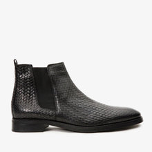 Load image into Gallery viewer, The Oslo Black Leather Chelsea Men Boot