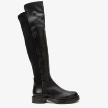 Load image into Gallery viewer, The Harmony Belle Black Leather Knee High Women Boot