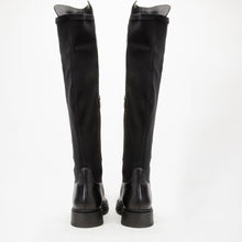 Load image into Gallery viewer, The Harmony Belle Black Leather Knee High Women Boot