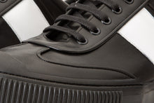 Load image into Gallery viewer, The Rom Black Leather Men Sneaker