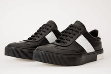 Load image into Gallery viewer, The Rom Black Leather Men Sneaker