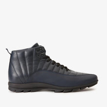 Load image into Gallery viewer, The Merter Navy Blue Leather Casual Lace-Up Men Boot Final Sale!