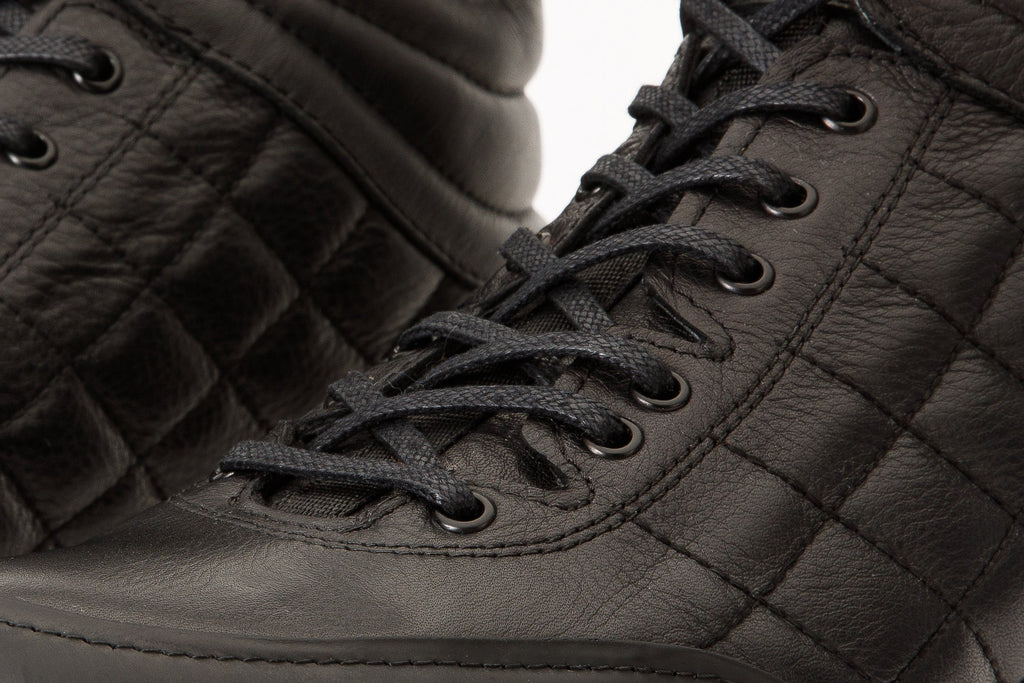The Riga Black Leather Casual Lace-Up Men  Boots Final Sale!