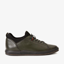 Load image into Gallery viewer, The Hoxton Green Leather Men Sneaker Final Sale!