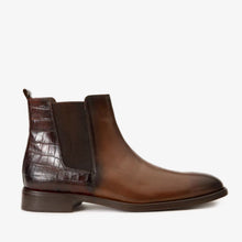 Load image into Gallery viewer, The Manby Brown Leather Chelsea Men Boot Final Sale!