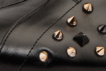 Load image into Gallery viewer, The Infanta High-Top Black Spike Leather Men Sneaker Limited Edition