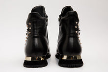 Load image into Gallery viewer, The Infanta High-Top Black Spike Leather Men Sneaker Limited Edition